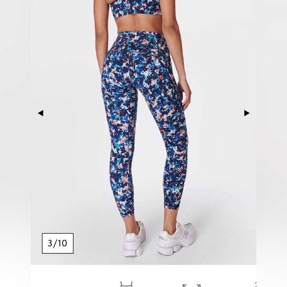 Sweaty Betty Power 7/8 Workout Leggings size 0-2 - Picture 1 of 5